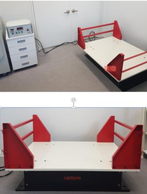 Hochleistungs-Mechanik-Schütteltisch mit 200 kg Nutzlast für Stoßentlastungs- und Sprungtests