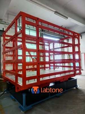 Große Verpackungen Transport Simulatoren Mechanische Schwingungsprüfstände Schwingtisch YST3200 Führen Sie ASTM D4728 ASTM D999 durch