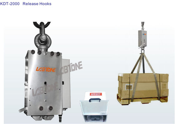 Falltest-Auslösehaken für schwere Lasten mit hochfester Aluminiumkonstruktion und positivem Verriegelungsdesign